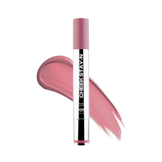 Sacheu Cheek STAY-N Liquid Blush for Cheeks — High Pigment, Buildable, Lightweight Cream Blush for Dewy & Radiant Flushed Cheeks — Long-lasting & Cruelty Free, I'm Flirty